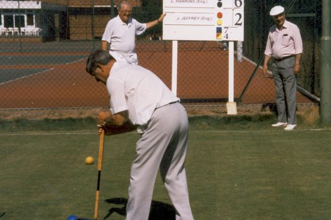 1Untitled-Scanned-06_edited-1.jpg - Kenilworth CC's lawns were approved  in case of need - photo showing  official test run in August'98