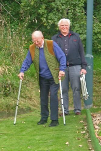 pic_03.jpg - Peter Mills arriving with Alan Clark