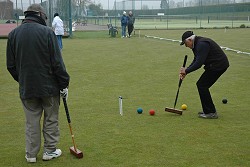 Shanghai Trophy played in the cold