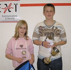 Brother and sister on great Squash form
