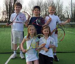 Tennis youngsters in starring role