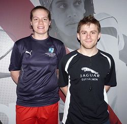 Sarah Jane Perry and Chris Hall
